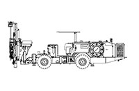 Perforadora Jumbo Hidráulica, HT72-B