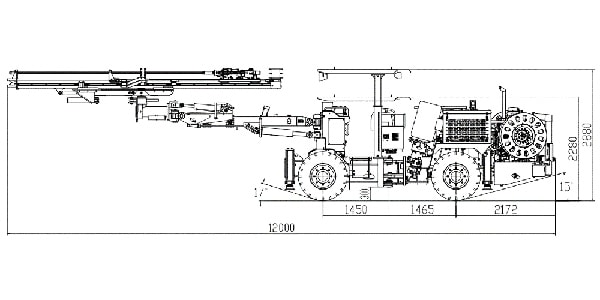 Jumbo Hidráulico de Perforación, HT81