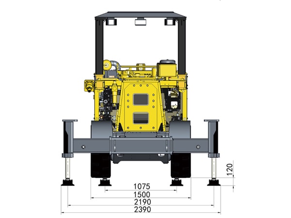 Jumbo empernador hidráulico, HT92-D (Min. altura de la sección transversal: 2.4m)