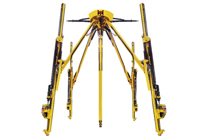 Jumbo hidráulico de perforación de pozos, GYSJZ